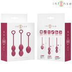 Intense Charli – Kit boules de Kegel bourgogne
