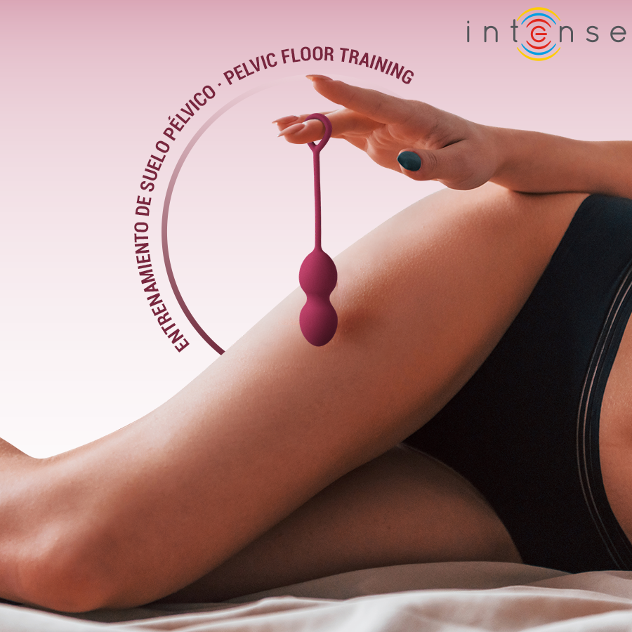 Intense Charli – Kit boules de Kegel bourgogne