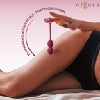 Intense Charli – Kit boules de Kegel bourgogne