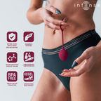 Intense Charli – Kit boules de Kegel bourgogne