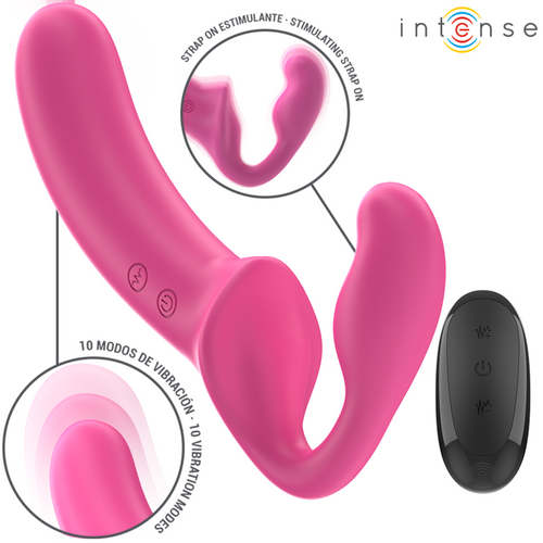 Intense Amy — Double vibromasseur, télécommande