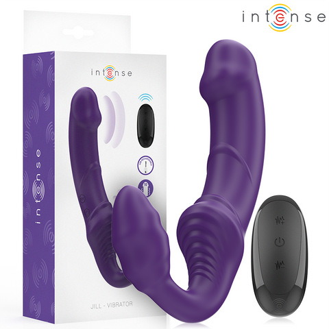 Intense Jill, vibromasseur 20 cm avec télécommande