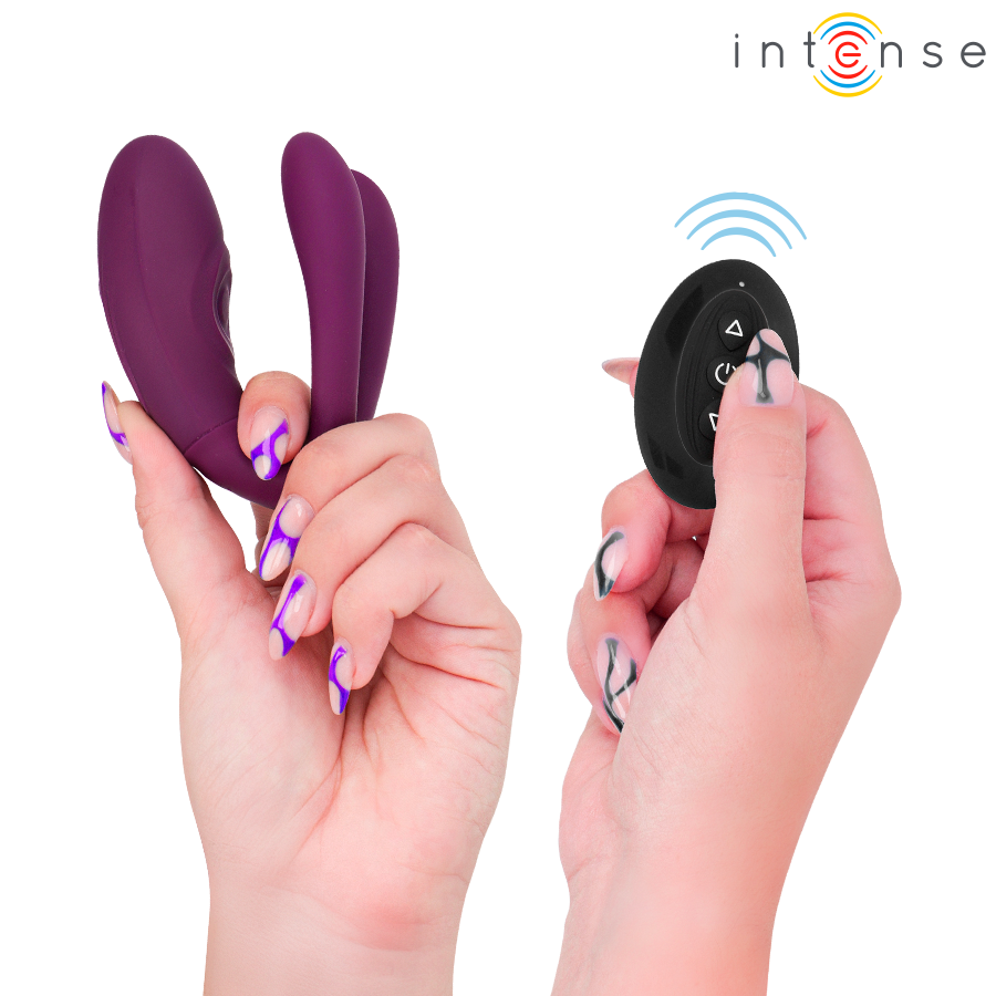 Intense Sandra — Stimulateur Tapotement & Vibration avec Télécommande