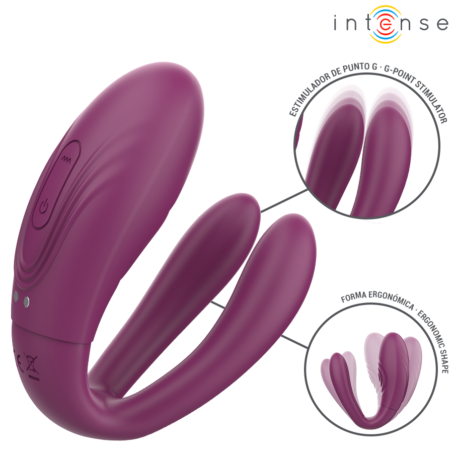 Intense Sandra — Stimulateur Tapotement & Vibration avec Télécommande