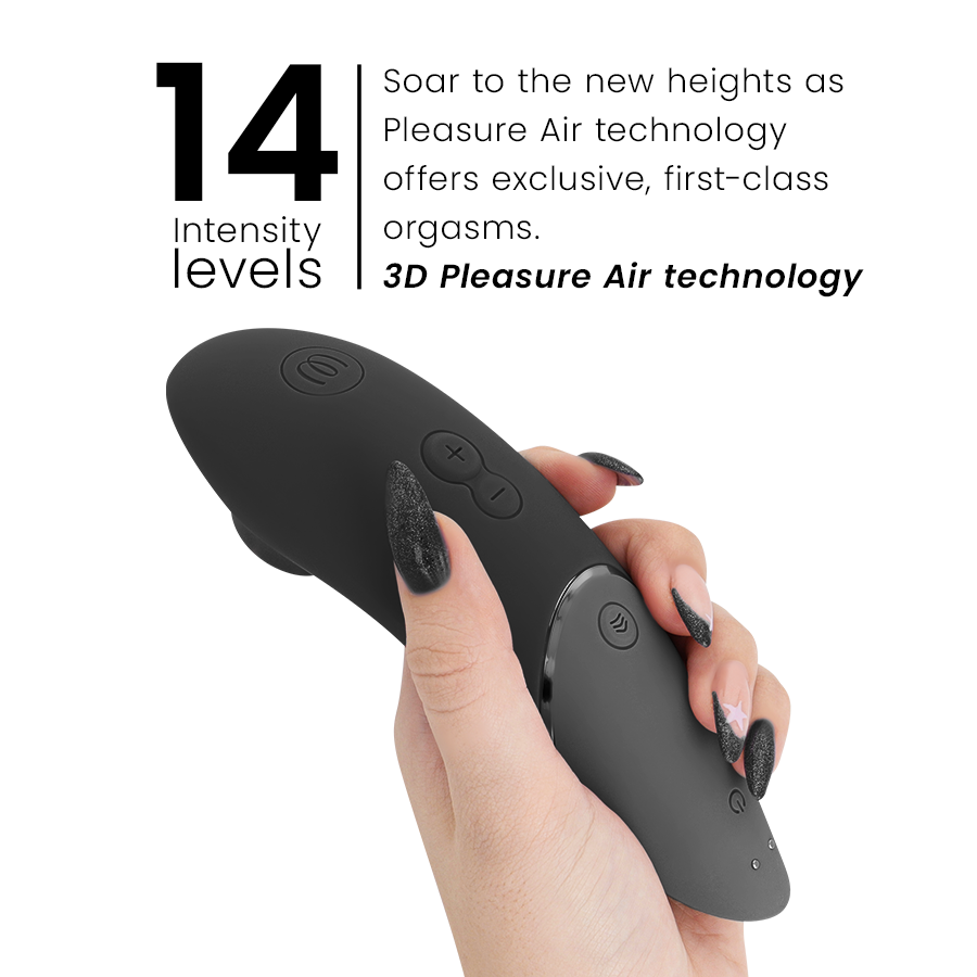 Womanizer - Next Stimulateur 3D Pleasure Air contrôle de l'orgasme noir