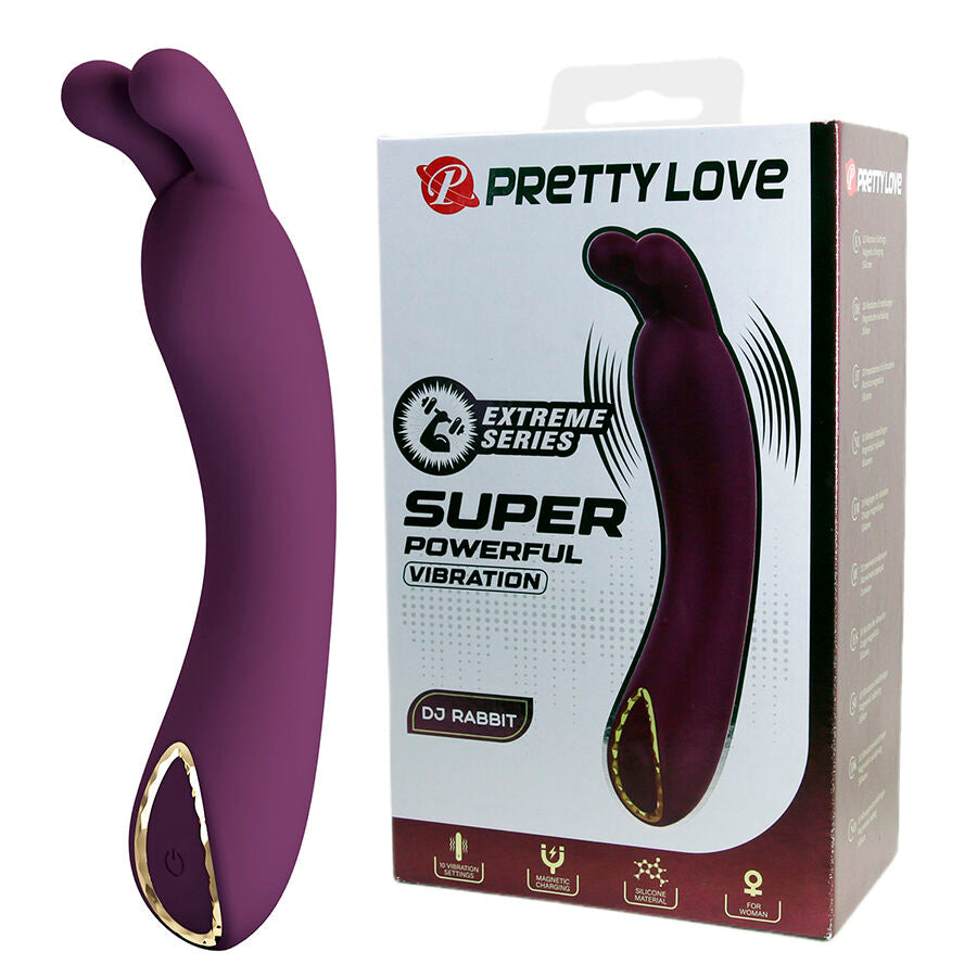 Pretty Love – DJ Rabbit Vibromasseur point G violet