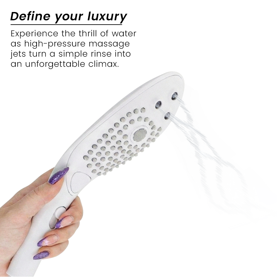 Womanizer – Wave Pommeau de douche stimulateur clitoridien blanc