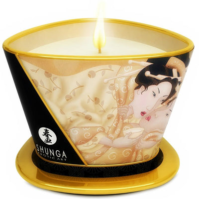 Shunga, bougie de massage vanille 170 ml