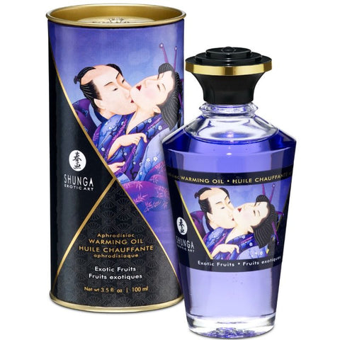 Shunga, huile de massage chauffante 100 ml