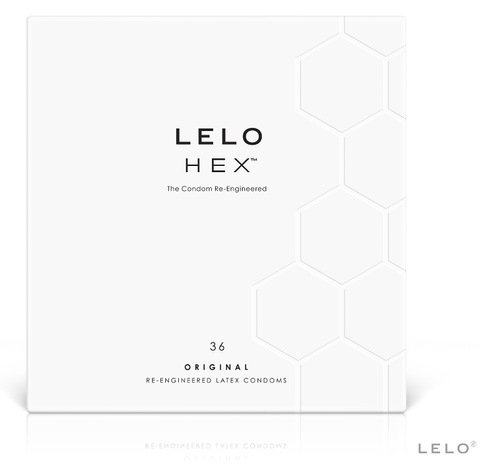 LELO HEX, préservatifs ultra-fins boîte de 36