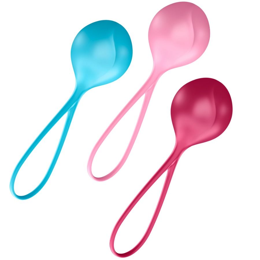 Satisfyer, kit de 3 boules de Kegel