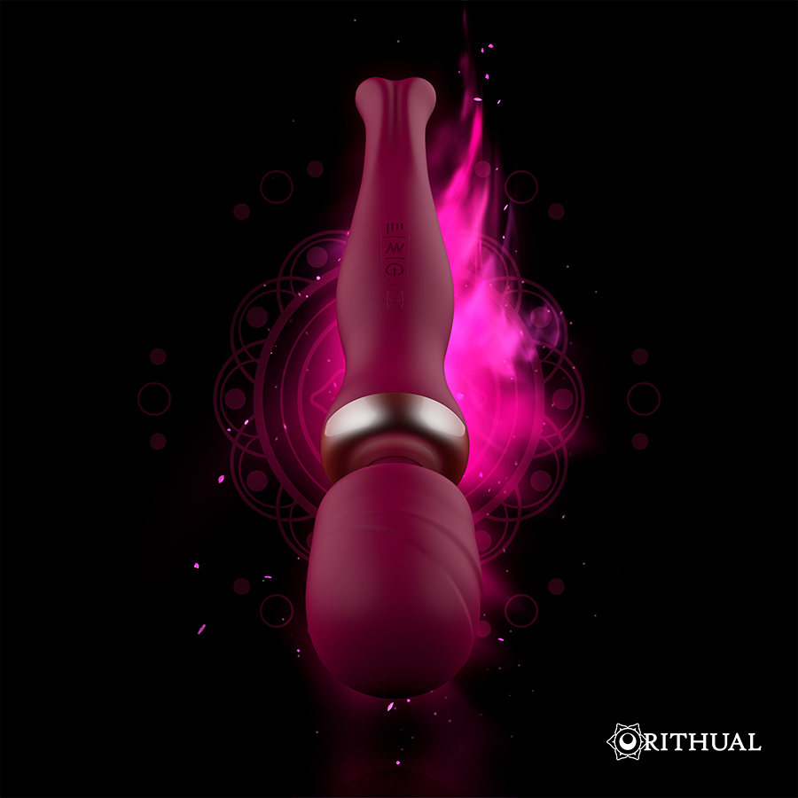 Rithual – Akasha 2.0 Masseur baguette rechargeable orchidée