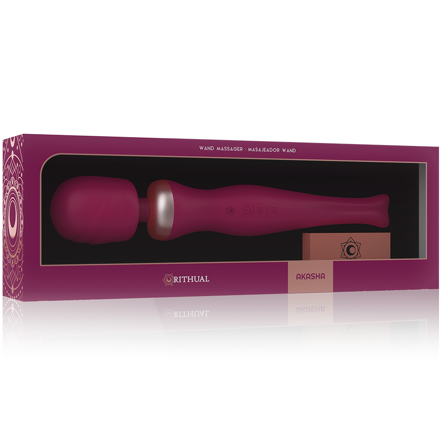Rithual – Akasha 2.0 Masseur baguette rechargeable orchidée