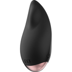 Coquette Chic Desire – Stimulateur clitoridien galet soyeux noir & or
